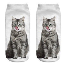Load image into Gallery viewer, New Cartoon Cat Socks 3D Print Art Funny Socks Women Cute Low Cut Ankle Socks Made o Pure Cotton Short Socks Trending Fashion Short Ankle Socks For Men And Women