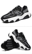 Load image into Gallery viewer, New Casual Men's Sports Shoes Fashion Wear-Resistant Mesh Breathable Basketball Sport Shoes Lace-up Comfortable Shock Cushioning Running Gym Sports Walkking Non Slip Sneakers