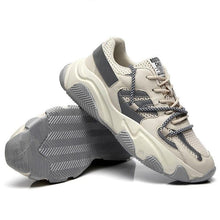 Load image into Gallery viewer, New Casual Men's Sports Shoes Fashion Wear-Resistant Mesh Breathable Basketball Sport Shoes Lace-up Comfortable Shock Cushioning Running Gym Sports Walkking Non Slip Sneakers