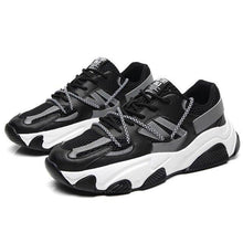 Load image into Gallery viewer, New Casual Men's Sports Shoes Fashion Wear-Resistant Mesh Breathable Basketball Sport Shoes Lace-up Comfortable Shock Cushioning Running Gym Sports Walkking Non Slip Sneakers