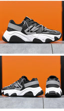 Load image into Gallery viewer, New Casual Men's Sports Shoes Fashion Wear-Resistant Mesh Breathable Basketball Sport Shoes Lace-up Comfortable Shock Cushioning Running Gym Sports Walkking Non Slip Sneakers