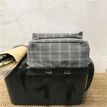 Load image into Gallery viewer, New Casual School Bag For Women And Girls Stylish Backpack Striped Book Packbags for Teenage