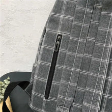 Load image into Gallery viewer, New Casual School Bag For Women And Girls Stylish Backpack Striped Book Packbags for Teenage