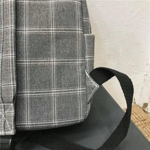 Load image into Gallery viewer, New Casual School Bag For Women And Girls Stylish Backpack Striped Book Packbags for Teenage