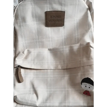 Load image into Gallery viewer, New Casual School Bag For Women And Girls Stylish Backpack Striped Book Packbags for Teenage