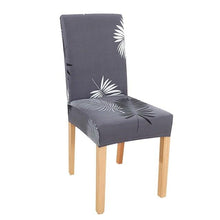 Load image into Gallery viewer, New Chair Covers Spandex Stretch Chair Covers Dining Slipcover Decorative Chair Cover floral For Kitchen Wedding Banquet Hotel Stretch Armless Chair Slipcover for Dining Room Seat Cushion, Spandex Kitchen Parson Chair Protector Cover, Removable & Washable