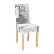 Load image into Gallery viewer, New Chair Covers Spandex Stretch Chair Covers Dining Slipcover Decorative Chair Cover floral For Kitchen Wedding Banquet Hotel Stretch Armless Chair Slipcover for Dining Room Seat Cushion, Spandex Kitchen Parson Chair Protector Cover, Removable & Washable