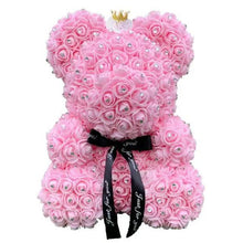 Load image into Gallery viewer, New Charming Diamond Rose Bears 40cm Artificial Flower Teddy Bears For Valentins's Day Mother's Day Birthday Gifts