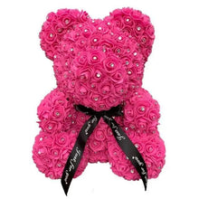 Load image into Gallery viewer, New Charming Diamond Rose Bears 40cm Artificial Flower Teddy Bears For Valentins's Day Mother's Day Birthday Gifts