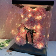 Load image into Gallery viewer, New Charming Diamond Rose Bears 40cm Artificial Flower Teddy Bears For Valentins's Day Mother's Day Birthday Gifts