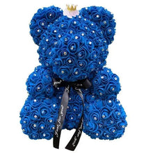 Load image into Gallery viewer, New Charming Diamond Rose Bears 40cm Artificial Flower Teddy Bears For Valentins's Day Mother's Day Birthday Gifts