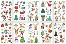 Load image into Gallery viewer, New Children's Sticker Animals Pattern Tattoo Bear Lion Rainbow Luxury Colorful Children Sets