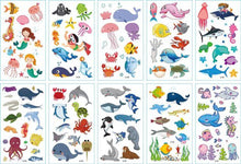 Load image into Gallery viewer, New Children's Sticker Animals Pattern Tattoo Bear Lion Rainbow Luxury Colorful Children Sets
