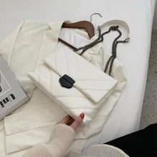 Load image into Gallery viewer, New Classic Embroidery Thread Small PU Leather Crossbody Bags For Women And Girls Trending Shoulder Female Handbags