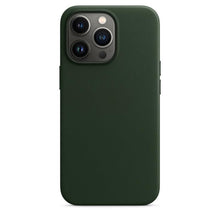 Load image into Gallery viewer, New Colorful Leather For iPhone 14 13 Pro Max Mini Magnet Case Cover Wireless Charging Drop Protect Covers Shockproof Slim Back Cover Leather Case For iPhone Slim and Aesthetic iPhone 14 case
