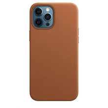 Load image into Gallery viewer, New Colorful Leather For iPhone 14 13 Pro Max Mini Magnet Case Cover Wireless Charging Drop Protect Covers Shockproof Slim Back Cover Leather Case For iPhone Slim and Aesthetic iPhone 14 case
