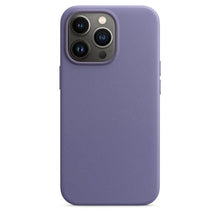 Load image into Gallery viewer, New Colorful Leather For iPhone 14 13 Pro Max Mini Magnet Case Cover Wireless Charging Drop Protect Covers Shockproof Slim Back Cover Leather Case For iPhone Slim and Aesthetic iPhone 14 case