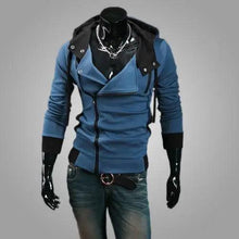 Load image into Gallery viewer, New Cool Jackets Men's Fashion Jackets Spring Sportswear Jacket Men's Hipster Hip Hop Jacket with Hood Casual Jacket Classic Men's Fashion Streetwear Jacket New Trendy Rockstar Jacket For Men