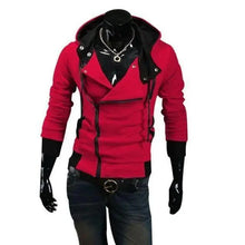 Load image into Gallery viewer, New Cool Jackets Men's Fashion Jackets Spring Sportswear Jacket Men's Hipster Hip Hop Jacket with Hood Casual Jacket Classic Men's Fashion Streetwear Jacket New Trendy Rockstar Jacket For Men