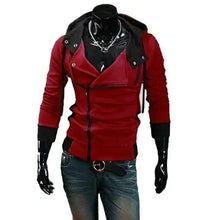 Load image into Gallery viewer, New Cool Jackets Men's Fashion Jackets Spring Sportswear Jacket Men's Hipster Hip Hop Jacket with Hood Casual Jacket Classic Men's Fashion Streetwear Jacket New Trendy Rockstar Jacket For Men