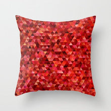 Load image into Gallery viewer, New Creative Red Cushion Case Hot Modern Home Outdoor Decorative Geometry Square Pillow Case Decorative Pillows Case Sofa Couch Seat Polyester Pillows Covers 45x45CM