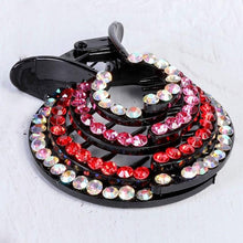 Load image into Gallery viewer, New Crystal Bird Nest Ponytail Holder Fair Crab Claw Clip Hairpin Rhinestone for Women Girls Accessories Barrettes Headwear Gorgeous Hair Accessories For Women