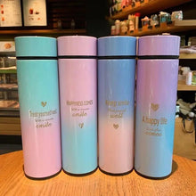 Load image into Gallery viewer, 500ML Smart Thermos Water Bottle Led Digital Temperature Display Stainless Steel Coffee Thermal Mugs Intelligent Insulation Cups