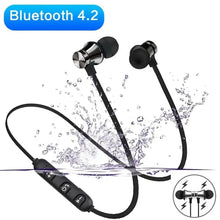 Load image into Gallery viewer, Magnetic Wireless Bluetooth Earphone Music Neckband Sports Earphones For Running & Workout