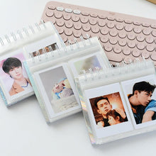 Load image into Gallery viewer, New Desktop Mini Standing Polaroid Photo Album Scrapbooking Photocards album for cards stamps Photo Frame Instar Tabletop Flip Calendar Photo Album Gifts For Everyone