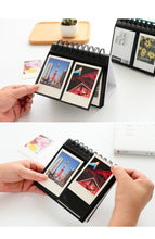 Load image into Gallery viewer, New Desktop Mini Standing Polaroid Photo Album Scrapbooking Photocards album for cards stamps Photo Frame Instar Tabletop Flip Calendar Photo Album Gifts For Everyone