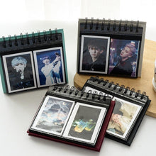 Load image into Gallery viewer, New Desktop Mini Standing Polaroid Photo Album Scrapbooking Photocards album for cards stamps Photo Frame Instar Tabletop Flip Calendar Photo Album Gifts For Everyone