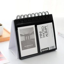 Load image into Gallery viewer, New Desktop Mini Standing Polaroid Photo Album Scrapbooking Photocards album for cards stamps Photo Frame Instar Tabletop Flip Calendar Photo Album Gifts For Everyone