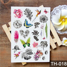 Load image into Gallery viewer, New Different Animals Waterproof Temporary Sticker Tattoo Cute Little Colorful Children Tattoos