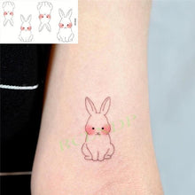 Load image into Gallery viewer, New Different Waterproof Temporary Tattoo Cute Fox Dog Luxury Animal Stickers Tattoo Colorful Modern Design For Adults Kids