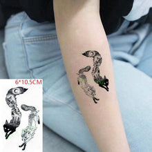 Load image into Gallery viewer, New Different Waterproof Temporary Tattoo Cute Fox Dog Luxury Animal Stickers Tattoo Colorful Modern Design For Adults Kids