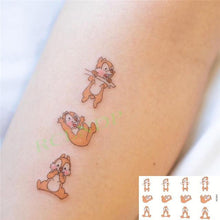 Load image into Gallery viewer, New Different Waterproof Temporary Tattoo Cute Fox Dog Luxury Animal Stickers Tattoo Colorful Modern Design For Adults Kids