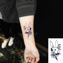 Load image into Gallery viewer, New Different Waterproof Temporary Tattoo Cute Fox Dog Luxury Animal Stickers Tattoo Colorful Modern Design For Adults Kids