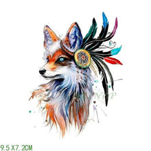 Load image into Gallery viewer, New Different Waterproof Temporary Tattoo Cute Fox Dog Luxury Animal Stickers Tattoo Colorful Modern Design For Adults Kids
