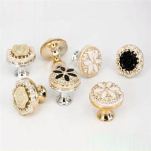 Load image into Gallery viewer, New Door Handles Furniture Handles Coffee Table Handle Cabinets And Drawer Knob Kitchen Furniture Accessories Cabinet Knobs Flower Drawer Knobs Pull Handles