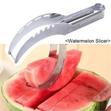 Load image into Gallery viewer, New Eco-Friendly 1pcs Stainless Steel Watermelon Slicer Cutter Knife For Fruit Tools Kitchen Accessories Gadgets Watermelon Spoons