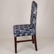 Load image into Gallery viewer, New Elastic Spandex Fibre Chair Cover For Wedding Banquet Hotel Antifouling Fiber Standard Office European Stretch Spandex Removable Washable Dining Chair Protector Slipcovers for Hotel Dining Room Ceremony Banquet Wedding Party