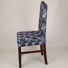 Load image into Gallery viewer, New Elastic Spandex Fibre Chair Cover For Wedding Banquet Hotel Antifouling Fiber Standard Office European Stretch Spandex Removable Washable Dining Chair Protector Slipcovers for Hotel Dining Room Ceremony Banquet Wedding Party