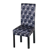 Load image into Gallery viewer, New Elastic Spandex Fibre Chair Cover For Wedding Banquet Hotel Antifouling Fiber Standard Office European Stretch Spandex Removable Washable Dining Chair Protector Slipcovers for Hotel Dining Room Ceremony Banquet Wedding Party