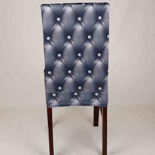 Load image into Gallery viewer, New Elastic Spandex Fibre Chair Cover For Wedding Banquet Hotel Antifouling Fiber Standard Office European Stretch Spandex Removable Washable Dining Chair Protector Slipcovers for Hotel Dining Room Ceremony Banquet Wedding Party