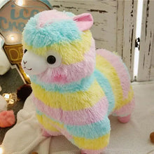Load image into Gallery viewer, New Elegance 25cm Colorful Alpaca Plush Doll Baby Cute Animal Doll Soft Cotton stuffed doll Home Soft Toys Sleeping Mate Stuffed Plush Toys