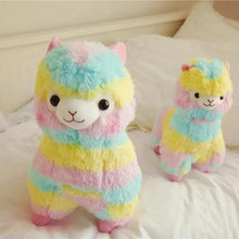 Load image into Gallery viewer, New Elegance 25cm Colorful Alpaca Plush Doll Baby Cute Animal Doll Soft Cotton stuffed doll Home Soft Toys Sleeping Mate Stuffed Plush Toys