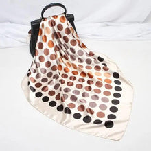 Load image into Gallery viewer, New Elegance Fashionable Scarves for Women Shawl Print Silk Satin Hijab Scarf Female Bandana 90*90cm Luxury Square Shawls Scarfs For Ladies