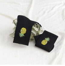 Load image into Gallery viewer, New Elegant Fruit Printed Breathable Cotton Socks Happy Funny Unisex Socks Candy Colors Harajuku Casual Cotton Crew Socks For Men And Women