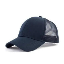 Load image into Gallery viewer, New Elegant Glitter Ponytail Baseball Caps Sequins Shining High Quality Fashionable Cap For Womens Messy Bun Adjustable Snapback Hip Hop Hat