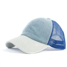 Load image into Gallery viewer, New Elegant Glitter Ponytail Baseball Caps Sequins Shining High Quality Fashionable Cap For Womens Messy Bun Adjustable Snapback Hip Hop Hat